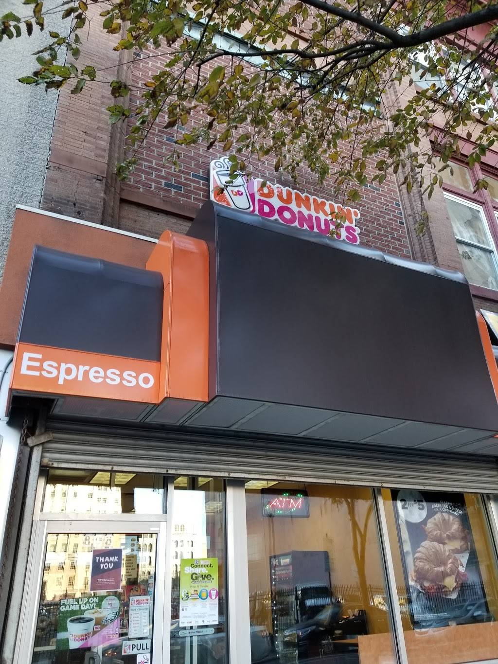 Dunkin | cafe | 1509 Chestnut St, Philadelphia, PA 19102, USA | 2156360910 OR +1 215-636-0910