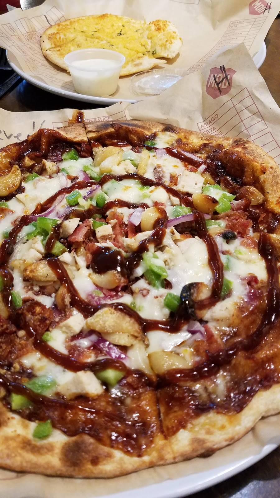 MOD Pizza | restaurant | 16421 Sierra Lakes Pkwy #100, Fontana, CA 92336, USA | 9093025551 OR +1 909-302-5551