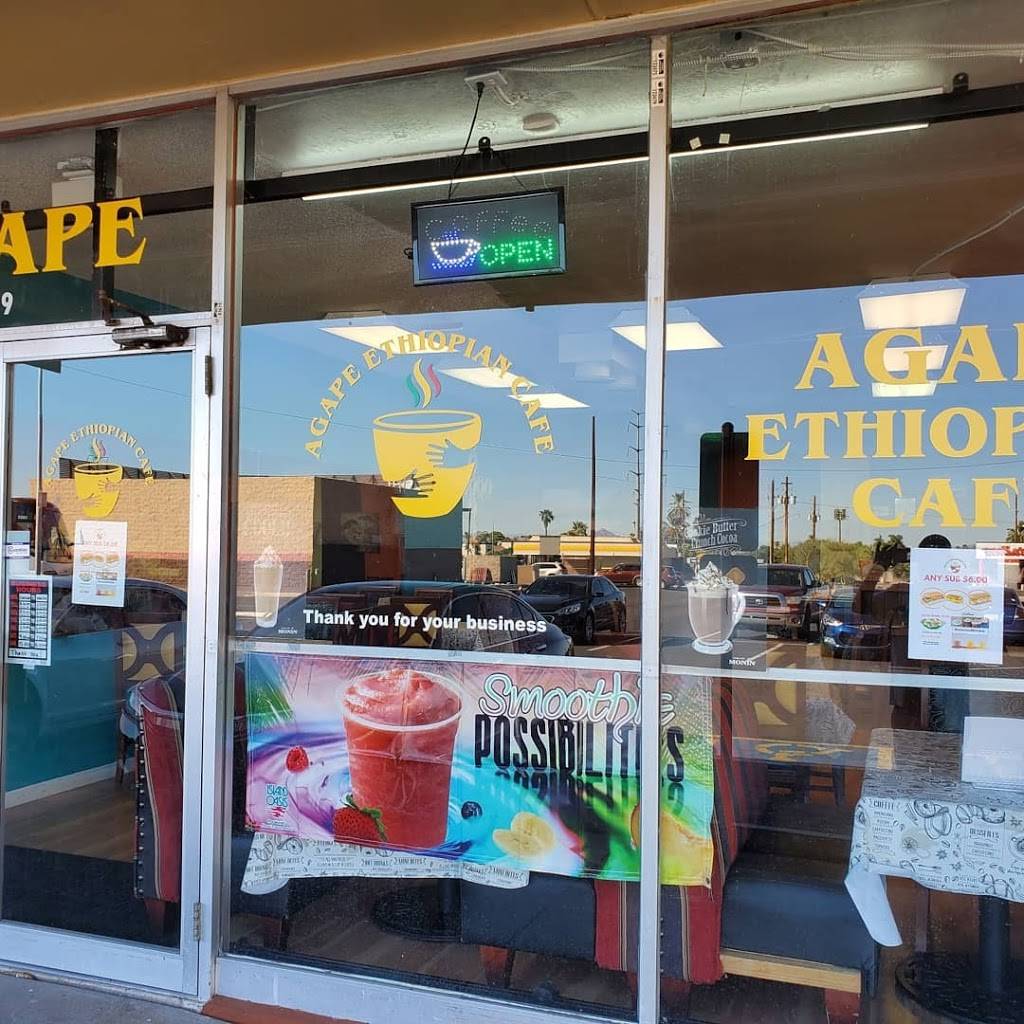 Agape Ethiopian Cafe | restaurant | 19 W Baseline Rd, Phoenix, AZ 85041, USA | 6026750378 OR +1 602-675-0378