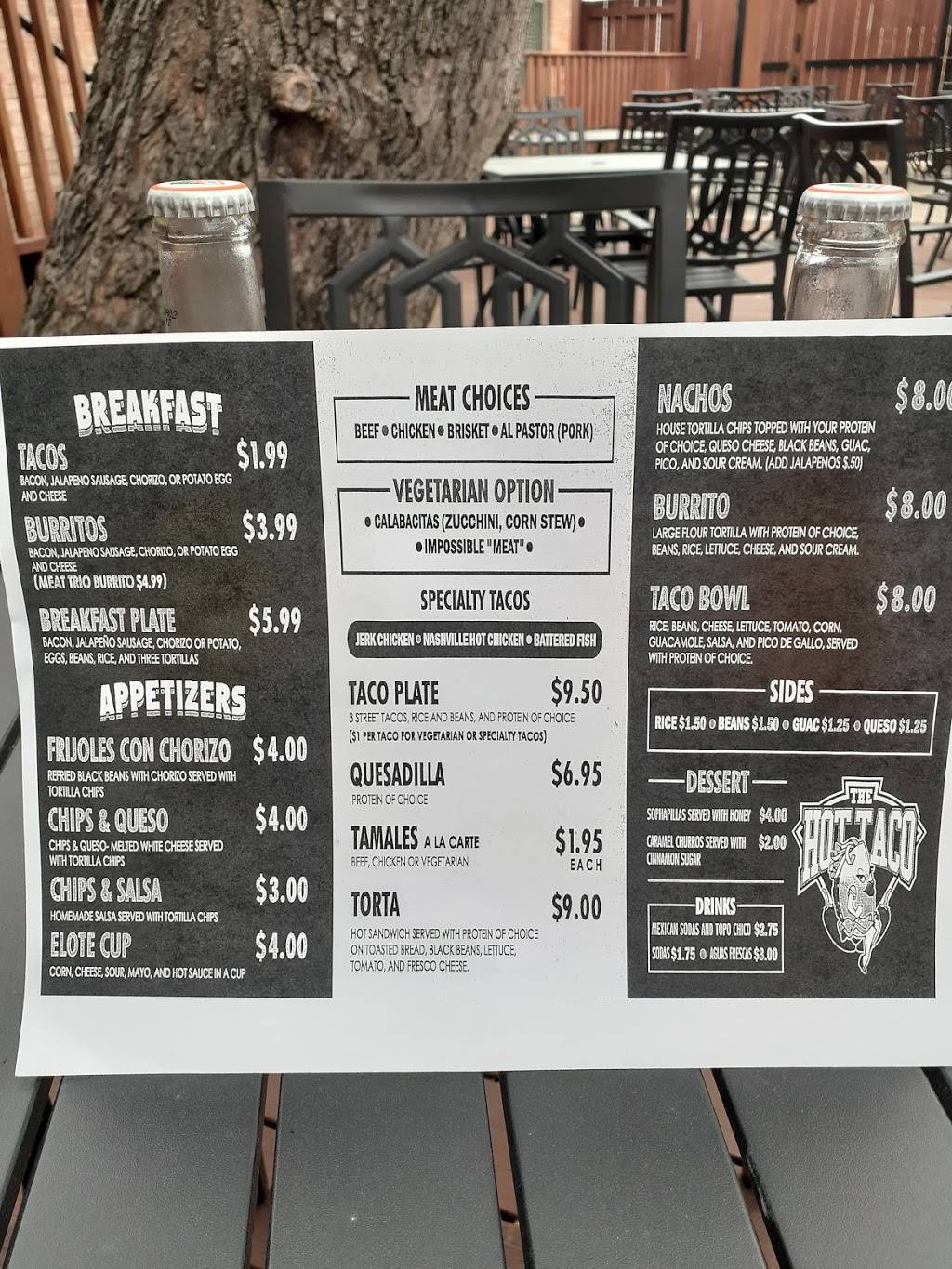 The Hot Tacos | meal takeaway | 206 N Oak St #140, Roanoke, TX 76262, USA | 9402600855 OR +1 940-260-0855