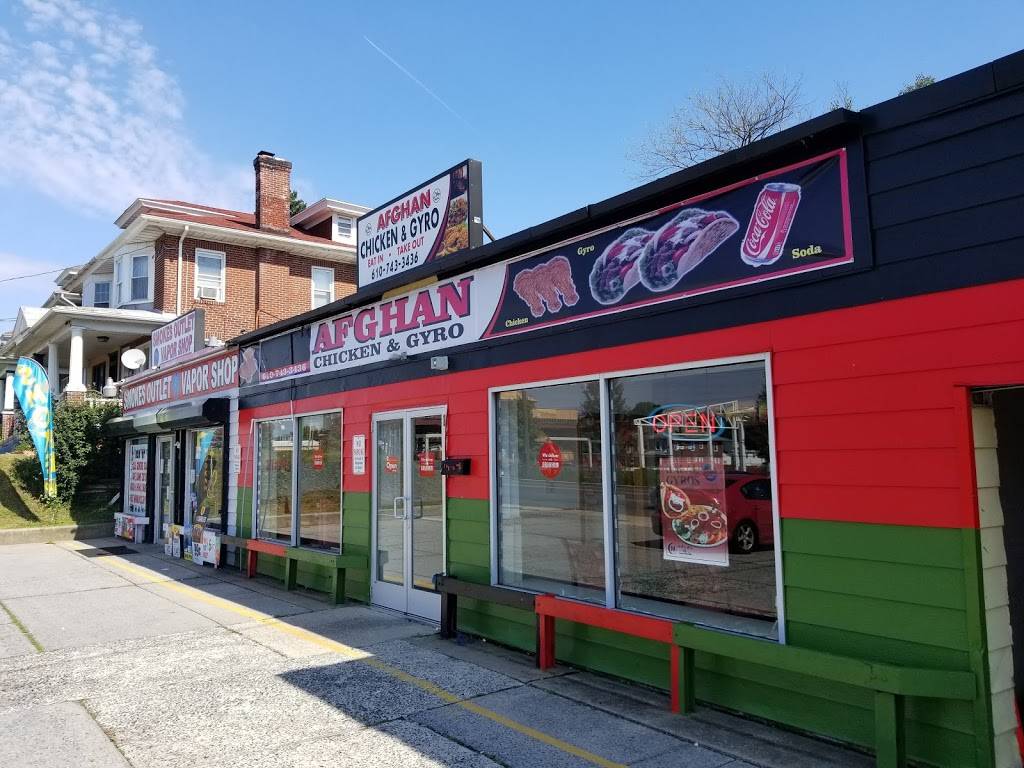 Afghan Chicken & Gyro | restaurant | 444 Lancaster Ave, Reading, PA 19611, USA | 6107433436 OR +1 610-743-3436