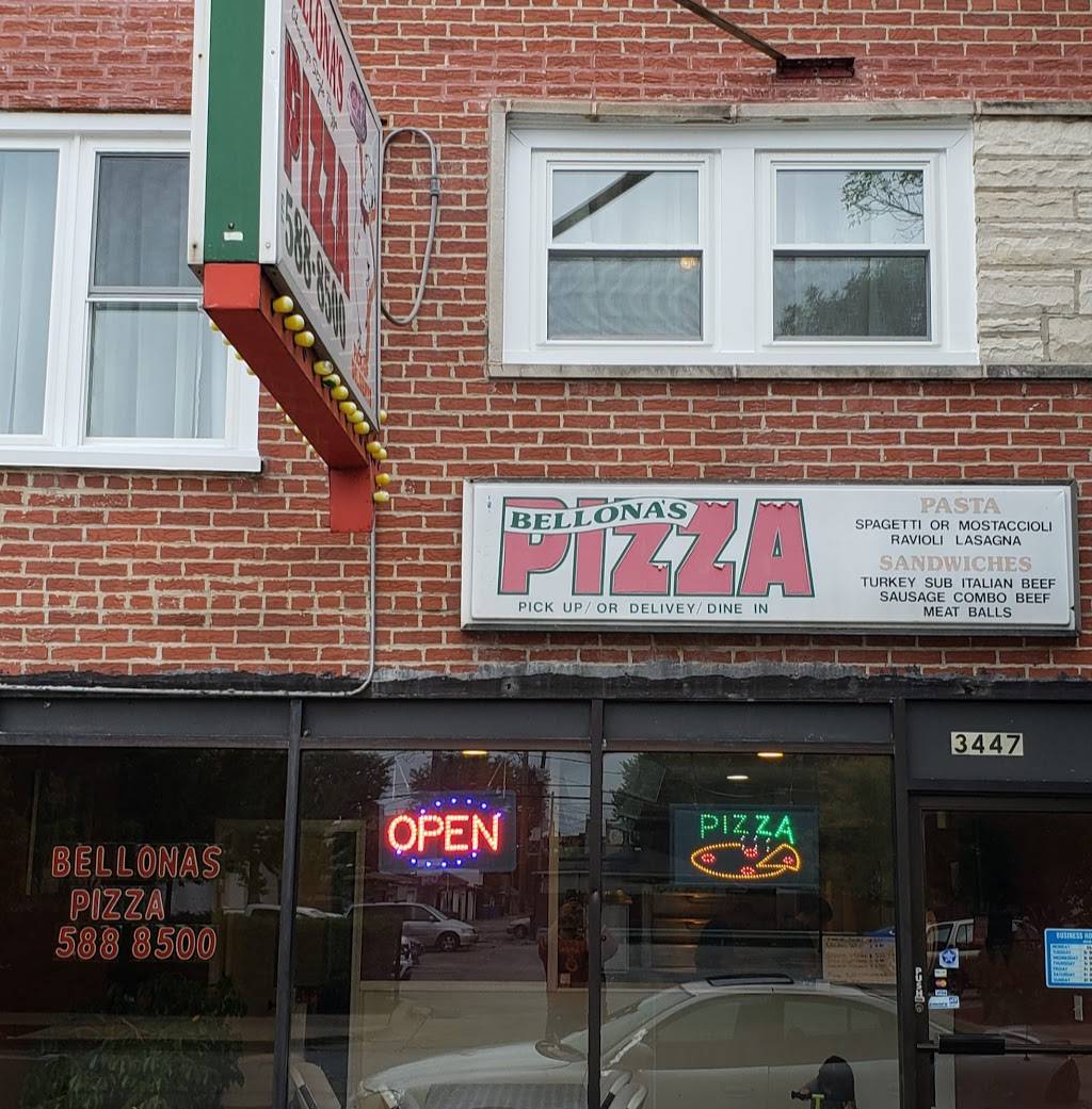Bellonas Pizza | restaurant | 3447 W Montrose Ave, Chicago, IL 60618, USA | 7735888500 OR +1 773-588-8500