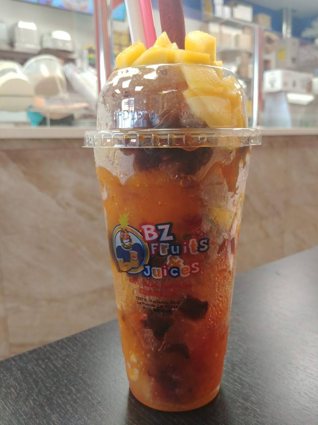 BZ Fruits & Juices Inc. | restaurant | 1227 N Hacienda Blvd, La Puente, CA 91744, USA | 6265984200 OR +1 626-598-4200
