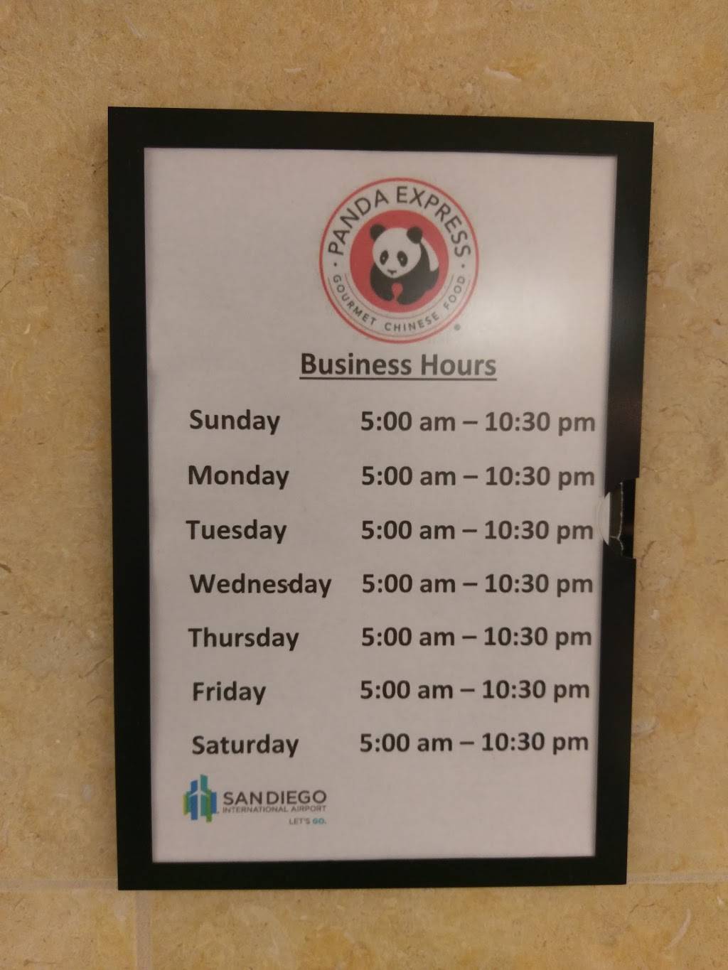 Panda Express | restaurant | 3225 N Harbor Dr, San Diego, CA 92101, USA | 8773258777 OR +1 877-325-8777