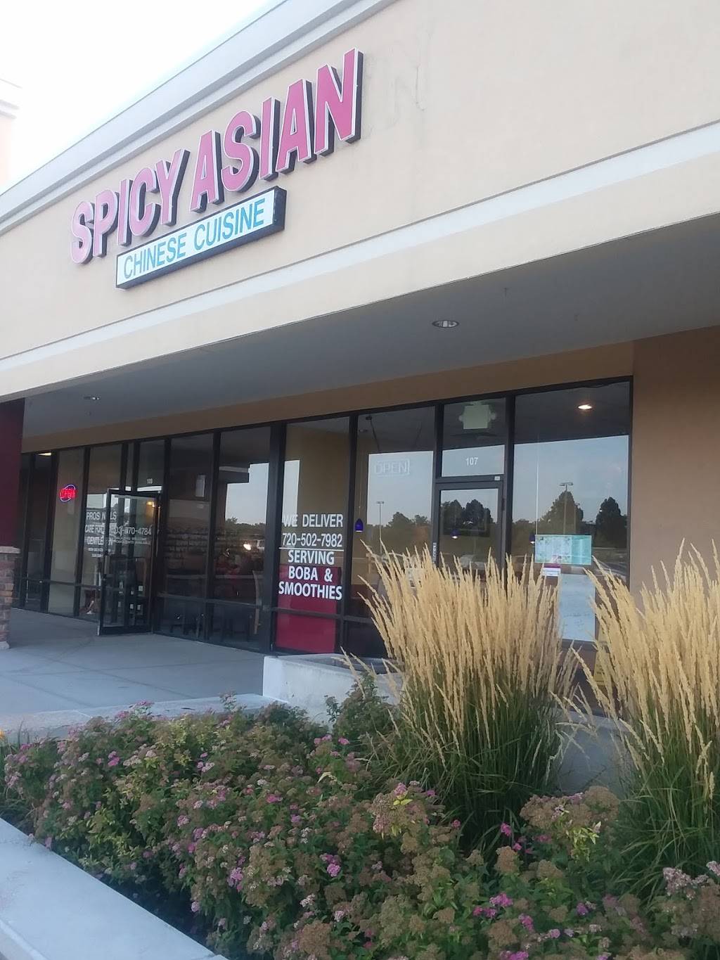 Spicy Asian Restaurant | restaurant | 2243 S Monaco Pkwy unit 107, Denver, CO 80222, USA | 7205027982 OR +1 720-502-7982