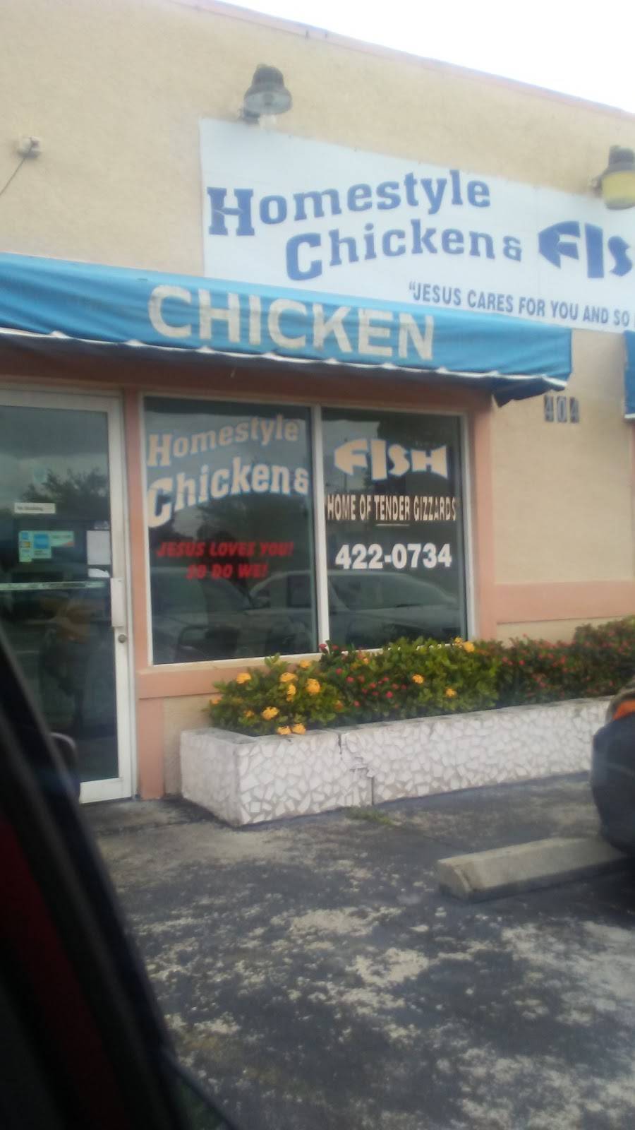Homestyle Chicken N Fish | restaurant | 404 E Hinson Ave, Haines City, FL 33844, USA | 8634220734 OR +1 863-422-0734