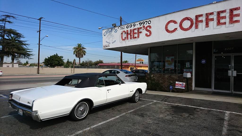 Chefs Coffee Shop | restaurant | 4640 Rosemead Blvd, Pico Rivera, CA 90660, USA | 5626928934 OR +1 562-692-8934