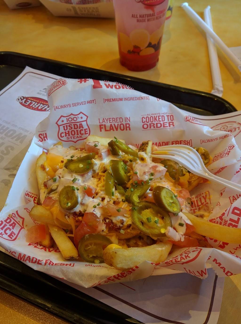 Charleys Philly Steaks | restaurant | 1240 Shaw Ave Ste 109, Clovis, CA 93612, USA | 5593257351 OR +1 559-325-7351