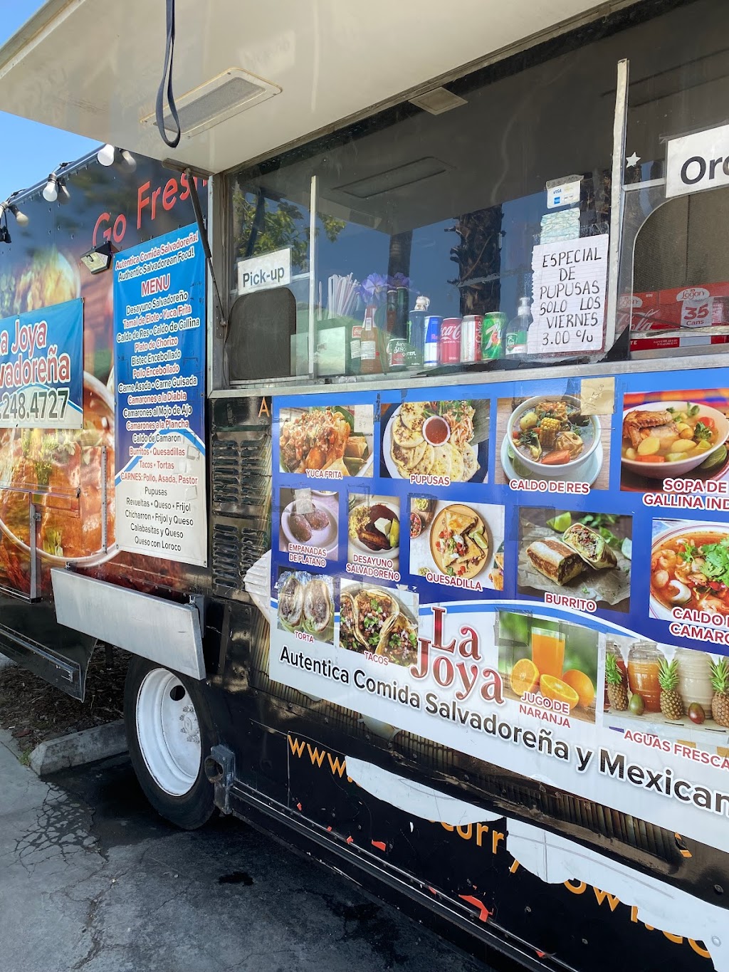 La Joya Salvadoreña truck food | restaurant | 2531 S Main St, Santa Ana, CA 92707, USA | 7142484727 OR +1 714-248-4727