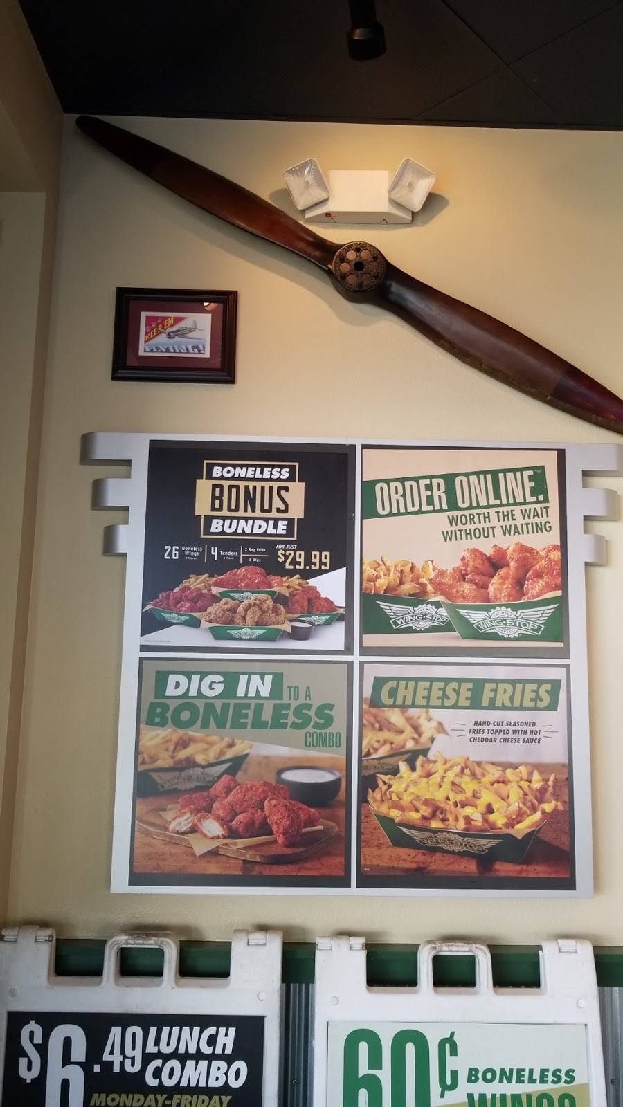 Wingstop | meal takeaway | 1029 Arnold Dr #10, Martinez, CA 94553, USA | 9252299464 OR +1 925-229-9464