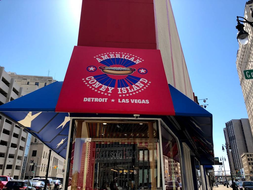 American Coney Island | restaurant | 114 W Lafayette Blvd, Detroit, MI 48226, USA | 3139617758 OR +1 313-961-7758