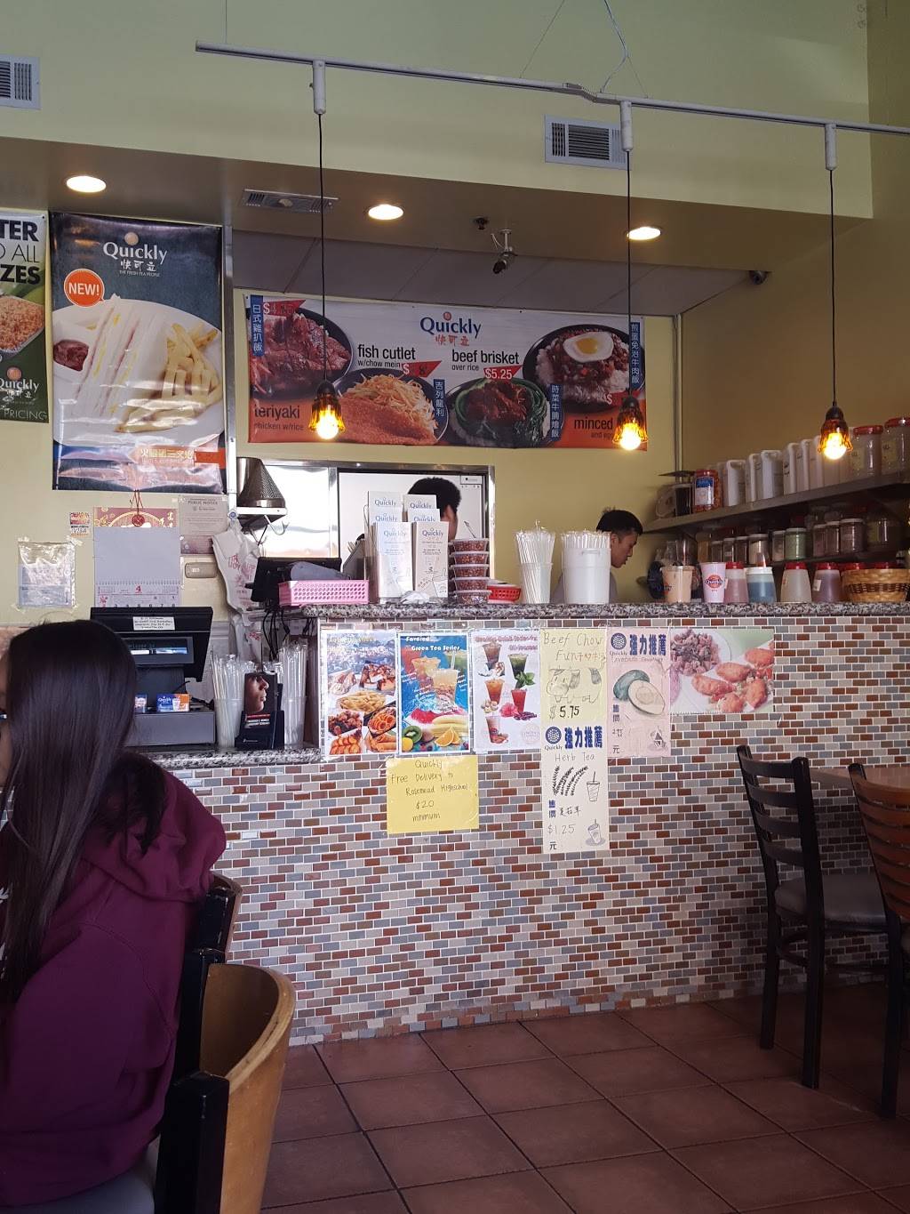 Quickly | restaurant | 8930 Mission Dr # 103, Rosemead, CA 91770, USA | 6262921126 OR +1 626-292-1126