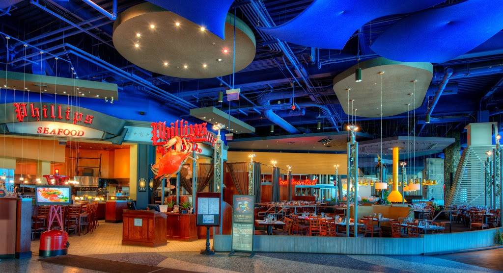Phillips Seafood | restaurant | 1 Atlantic Ave, Atlantic City, NJ 08401, USA | 6093482273 OR +1 609-348-2273