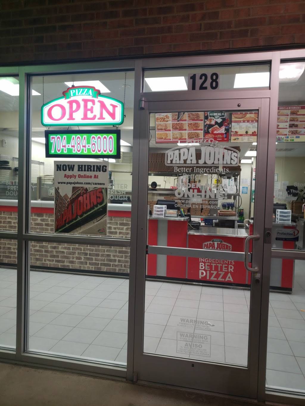 Papa Johns Pizza | restaurant | 128 S Post Rd, Shelby, NC 28150, USA | 7044846000 OR +1 704-484-6000