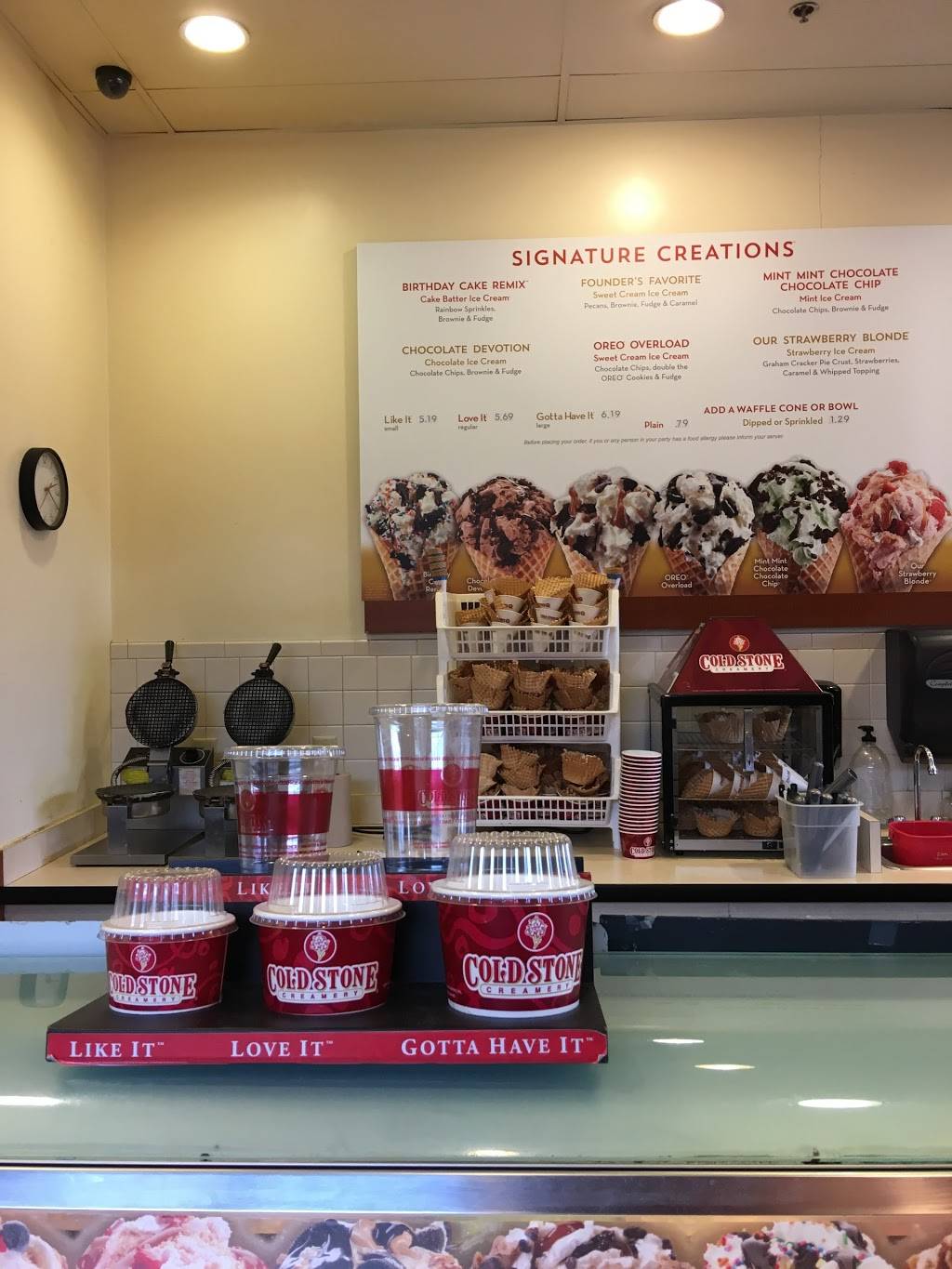 Cold Stone Creamery | bakery | 3425 Princeton Rd Ste 100, Hamilton, OH 45011, USA | 5138950687 OR +1 513-895-0687