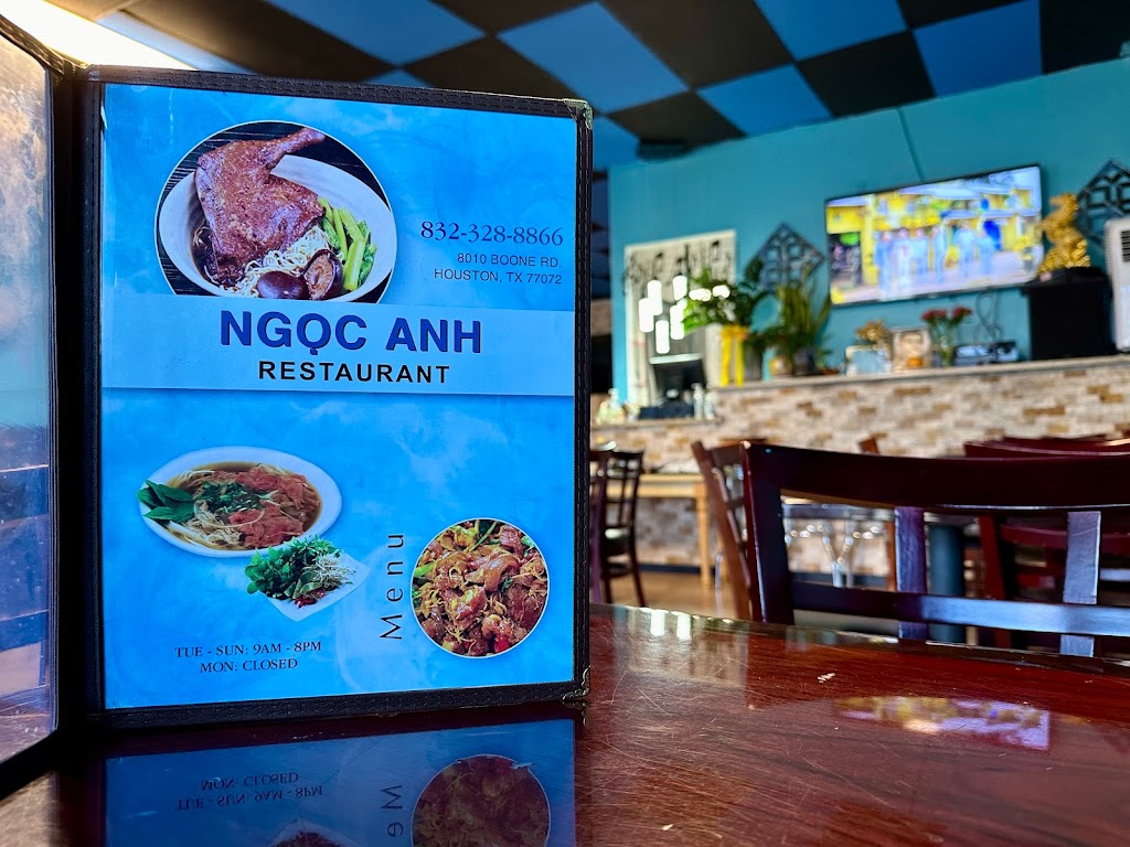 Ngoc Anh Restaurant | restaurant | 8010 Boone Rd, Houston, TX 77072, USA | 8323288866 OR +1 832-328-8866