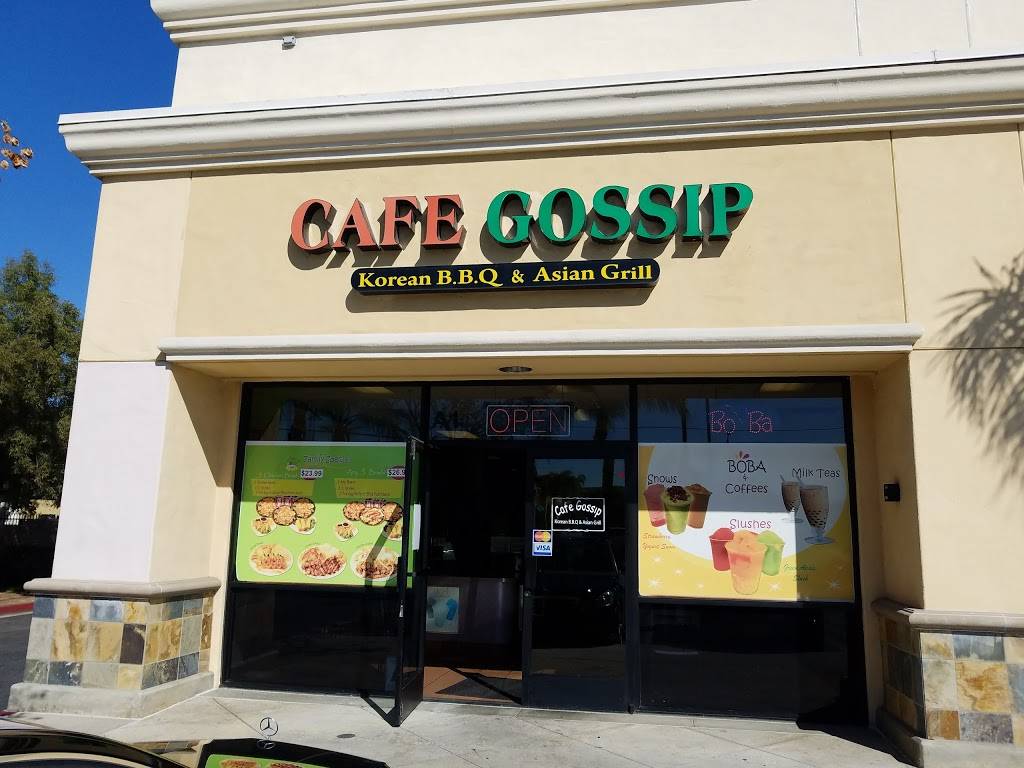 Cafe Gossip | restaurant | 26150 Iris Ave, Moreno Valley, CA 92555, USA | 9514863888 OR +1 951-486-3888