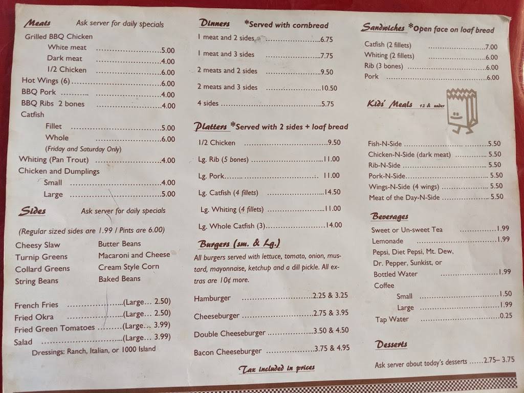 Brown Bag | restaurant | 9425 Jones Rd, Northport, AL 35473, USA | 2053330970 OR +1 205-333-0970