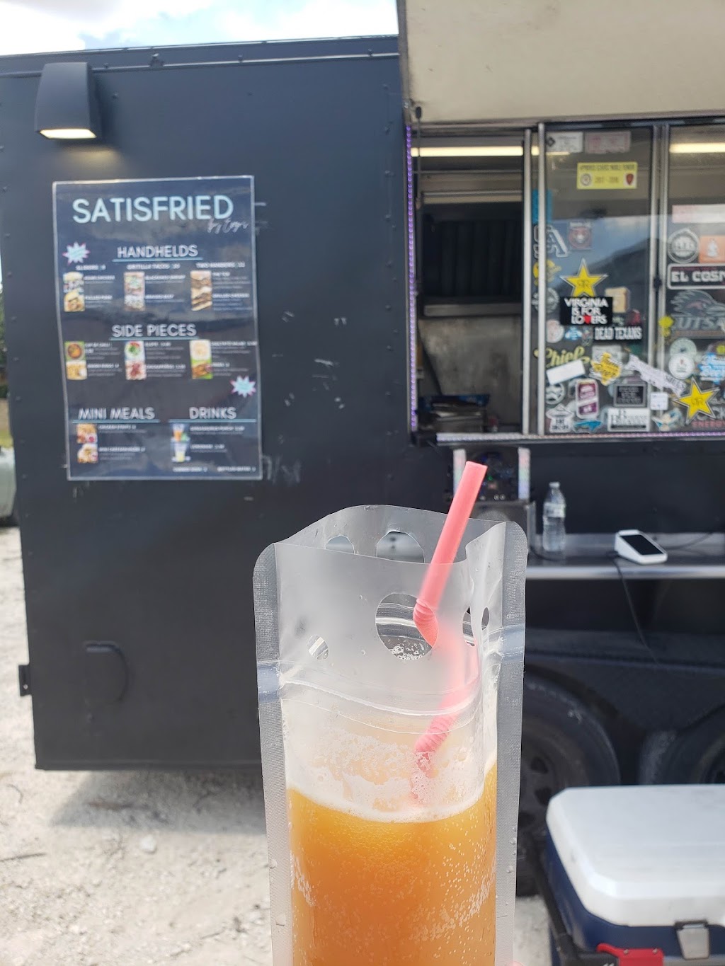 Satisfried the Truck | restaurant | 1916 Austin Hwy, San Antonio, TX 78218, USA | 2106060221 OR +1 210-606-0221