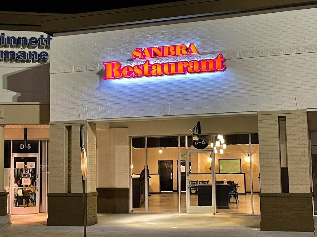 Sanbra Restaurant | restaurant | 3370 Sugarloaf Pkwy Suite D6, Lawrenceville, GA 30044, USA | 7706863600 OR +1 770-686-3600