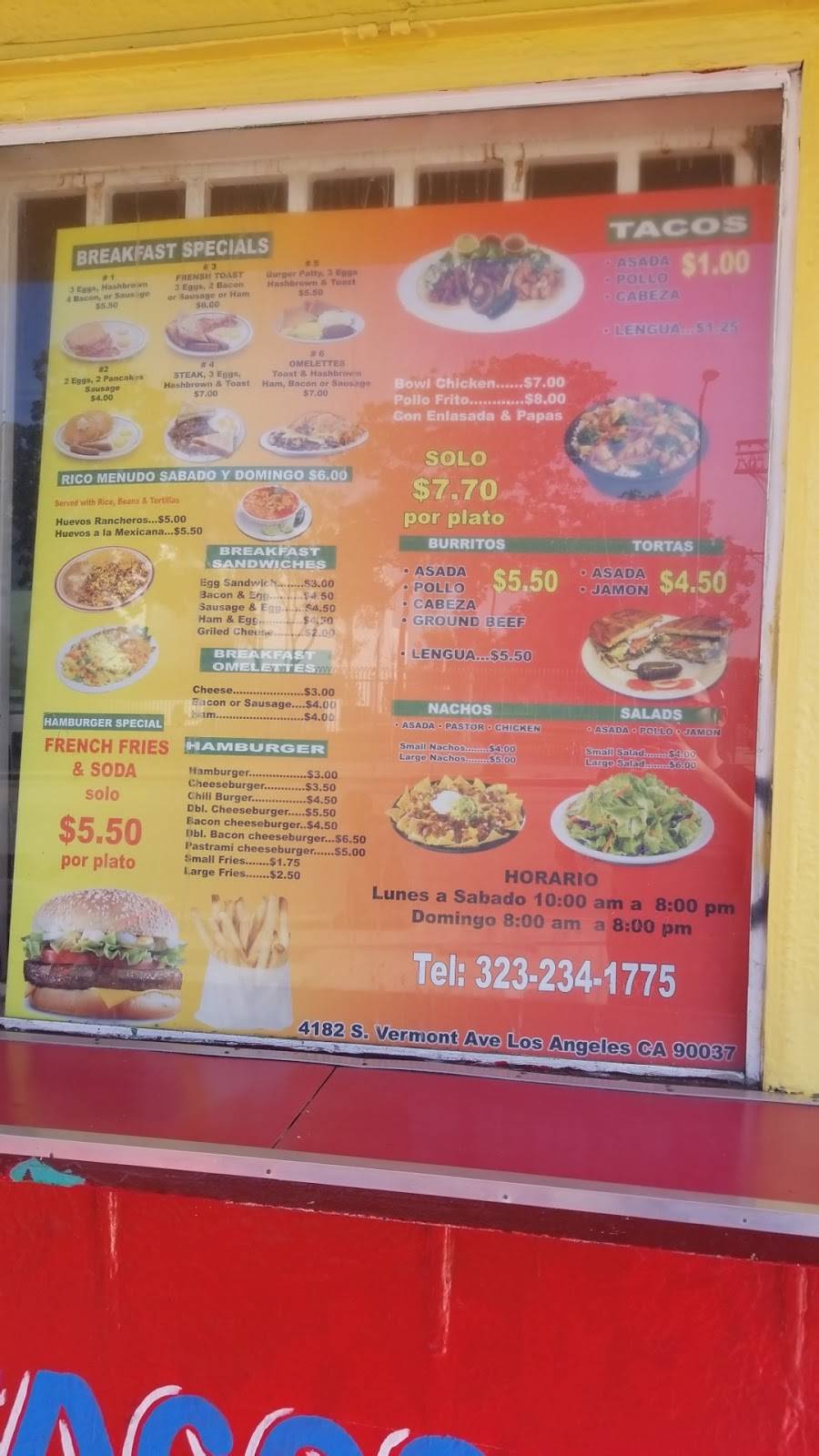 Toms Burgers | restaurant | 4182 S Vermont Ave, Los Angeles, CA 90037, USA | 3232341775 OR +1 323-234-1775