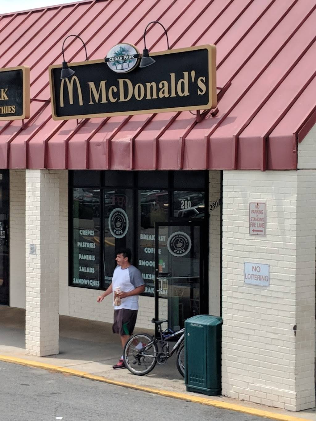 McDonalds | cafe | 280 Cedar Ln, Vienna, VA 22180, USA | 7038769239 OR +1 703-876-9239