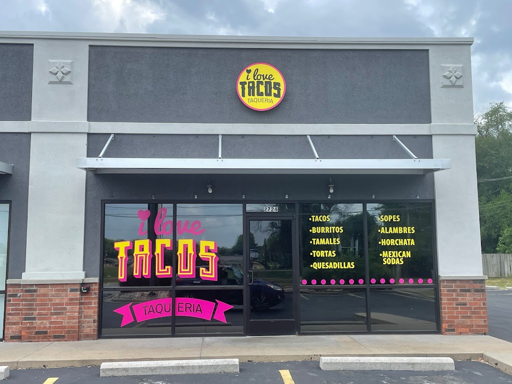 I Love Tacos Taqueria Restaurant | restaurant | 2724 E Chestnut Expy, Springfield, MO 65802, USA | 4175229774 OR +1 417-522-9774