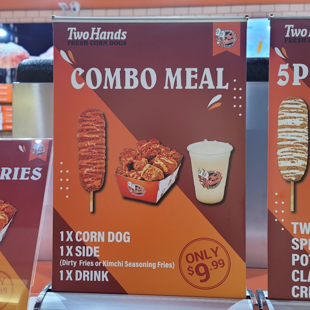 Two Hands Corn Dogs | restaurant | 8309 On the Mall STE 223, Buena Park, CA 90620, USA | 2132394346 OR +1 213-239-4346