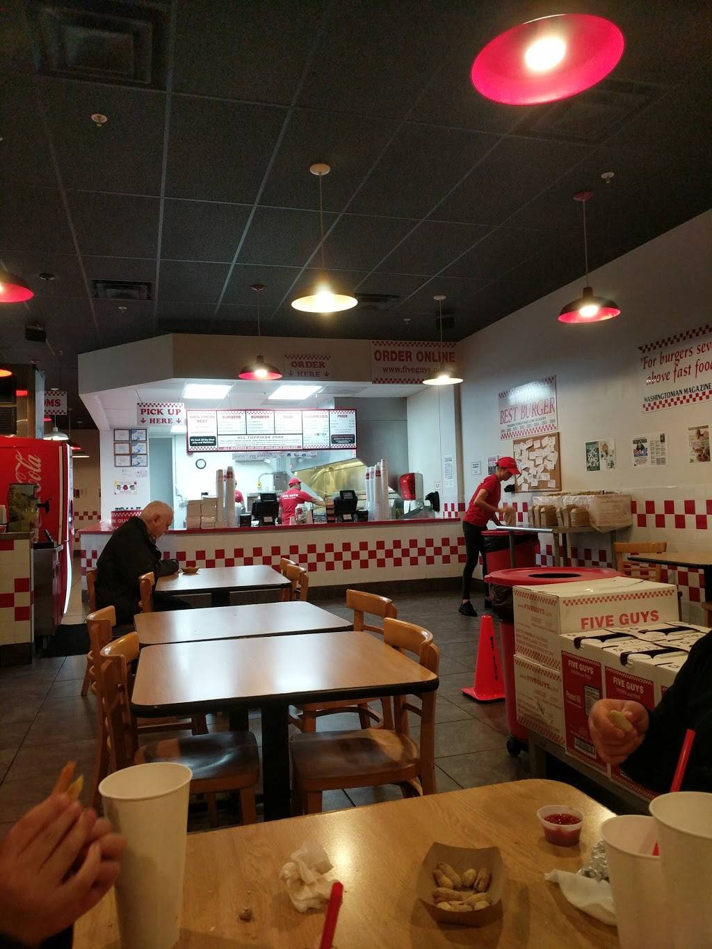 Five Guys | meal takeaway | 1131-A Rt. 3 N, Gambrills, MD 21054, USA | 4107213585 OR +1 410-721-3585