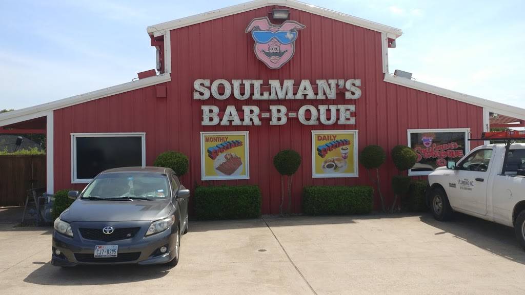 Soulmans Bar-B-Que | restaurant | 8018 S Lancaster Rd, Dallas, TX 75241, USA | 9722288200 OR +1 972-228-8200