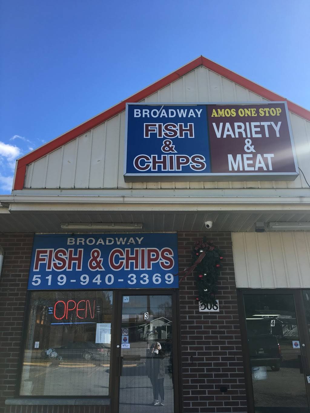 Broadway Fish & Chips | restaurant | 308 Broadway, Orangeville, ON L9W 1L3, Canada | 5199403369 OR +1 519-940-3369