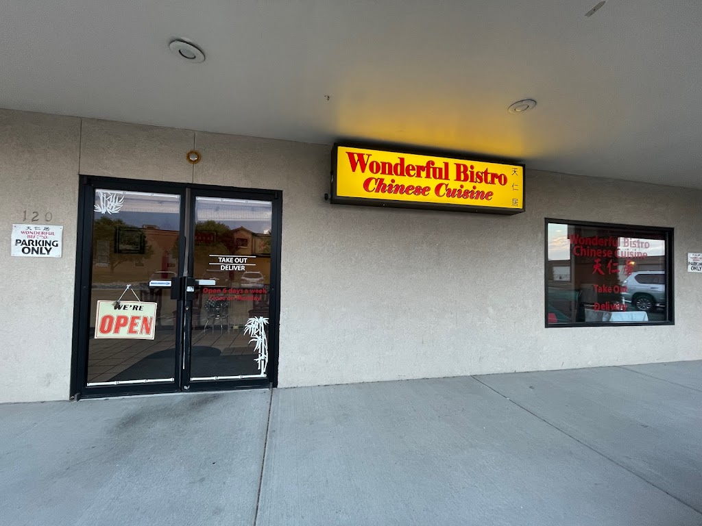 Wonderful Bistro | restaurant | 4602 N Elizabeth St, Pueblo, CO 81008, USA | 7195440233 OR +1 719-544-0233
