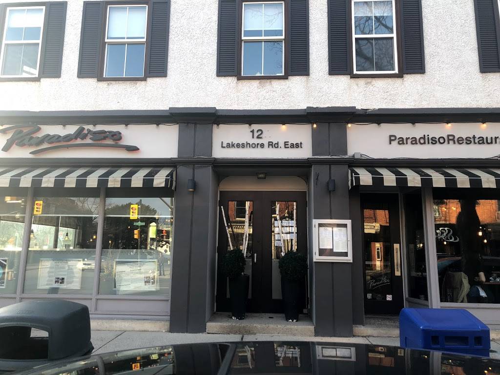 Paradiso | restaurant | 125 Lakeshore Rd E, Oakville, ON L6J 1H3, Canada | 9053381594 OR +1 905-338-1594