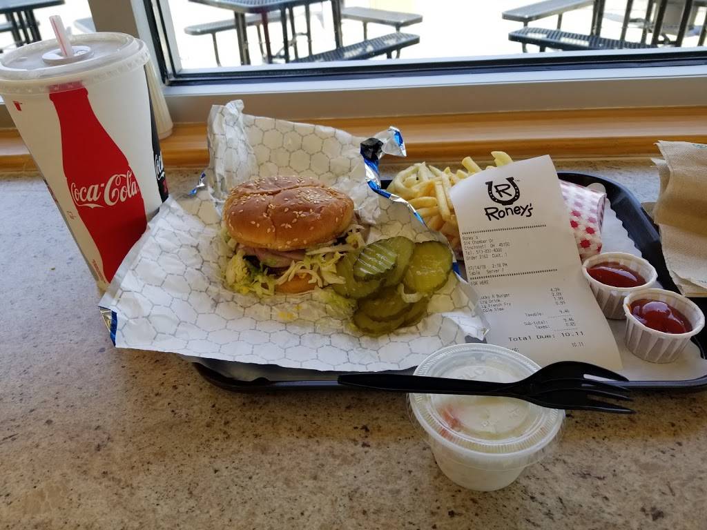 Roneys | restaurant | 314 Chamber Dr, Milford, OH 45150, USA | 5138314000 OR +1 513-831-4000