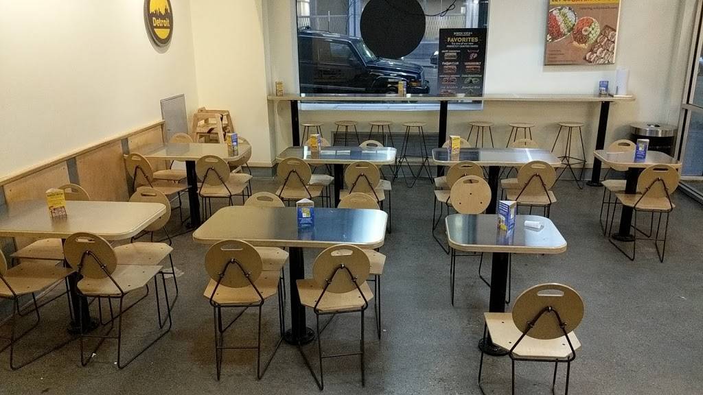 Which Wich Superior Sandwiches | restaurant | 645 Griswold St #66, Detroit, MI 48226, USA | 3136381456 OR +1 313-638-1456