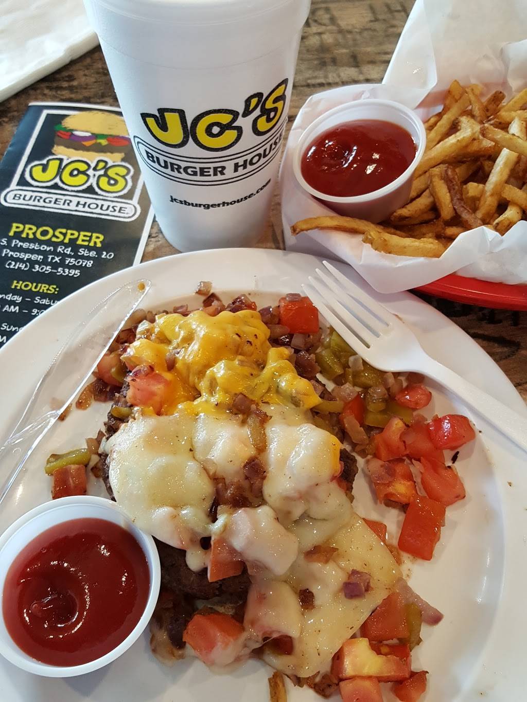 JCs Burger House - Prosper | restaurant | 111 S Preston Rd #20, Prosper, TX 75078, USA | 2143055395 OR +1 214-305-5395