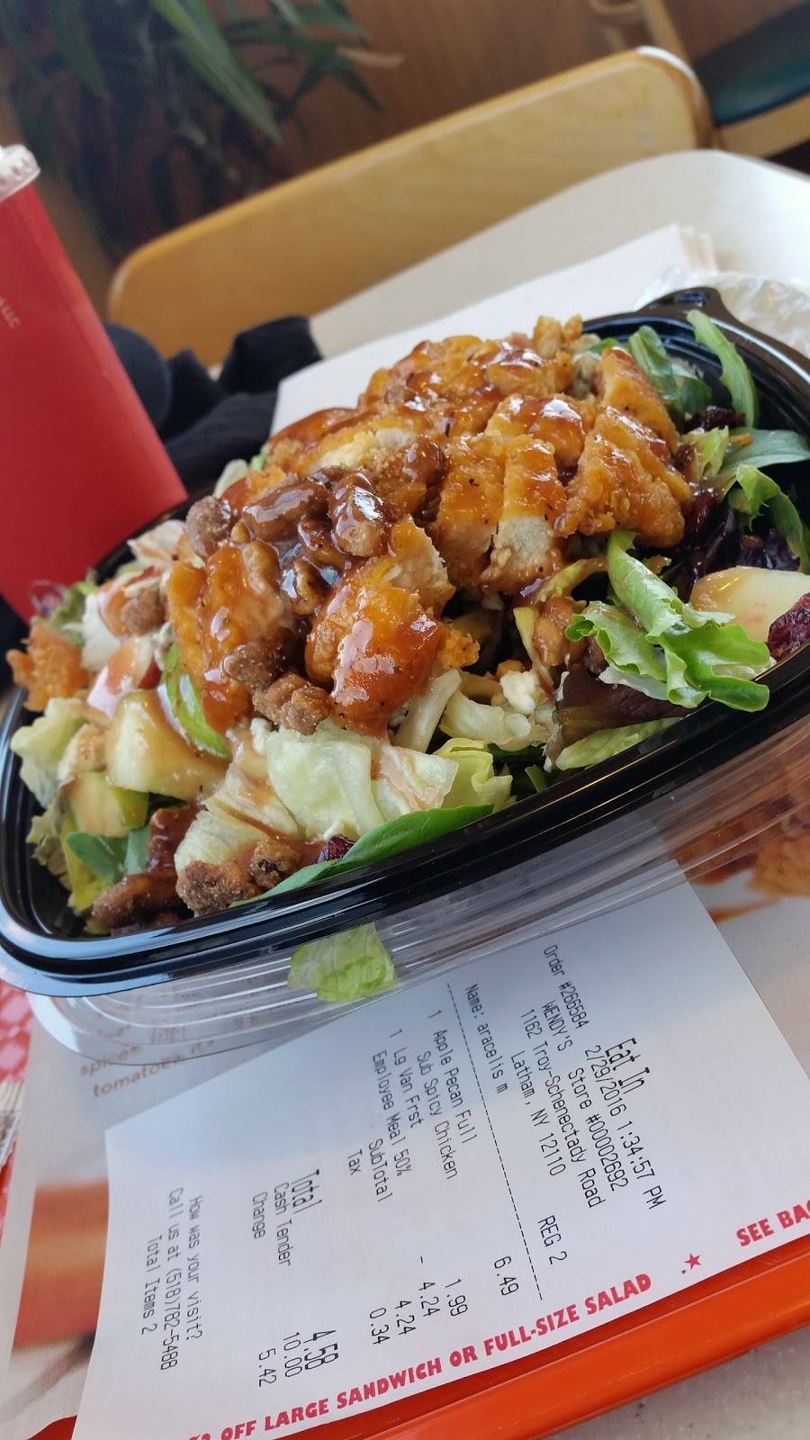 Wendys | restaurant | 1162 Troy Schenectady Rd, Latham, NY 12110, USA | 5187825488 OR +1 518-782-5488