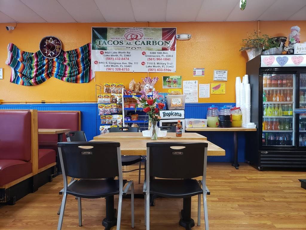Tacos Al Carbon of Lake Worth | restaurant | 4469 S Congress Ave, Lake Worth, FL 33461, USA | 5613286753 OR +1 561-328-6753