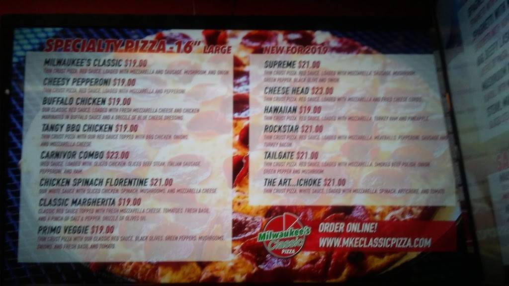 Milwaukee Classic Pizza | restaurant | 3929 S Howell Ave, Milwaukee, WI 53207, USA | 4147447400 OR +1 414-744-7400