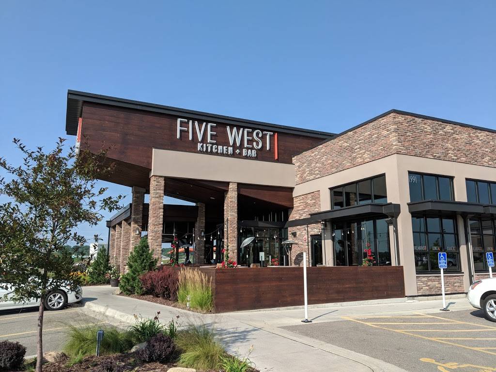 Five West | restaurant | 1991 Commerce Dr NW, Rochester, MN 55901, USA | 5073615555 OR +1 507-361-5555