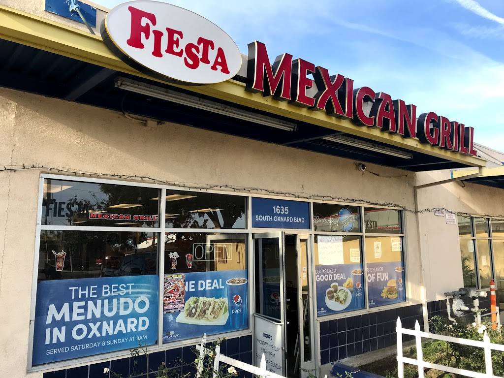 Fiesta Mexican Grill | restaurant | 1635 S Oxnard Blvd, Oxnard, CA 93030, USA | 8054874300 OR +1 805-487-4300