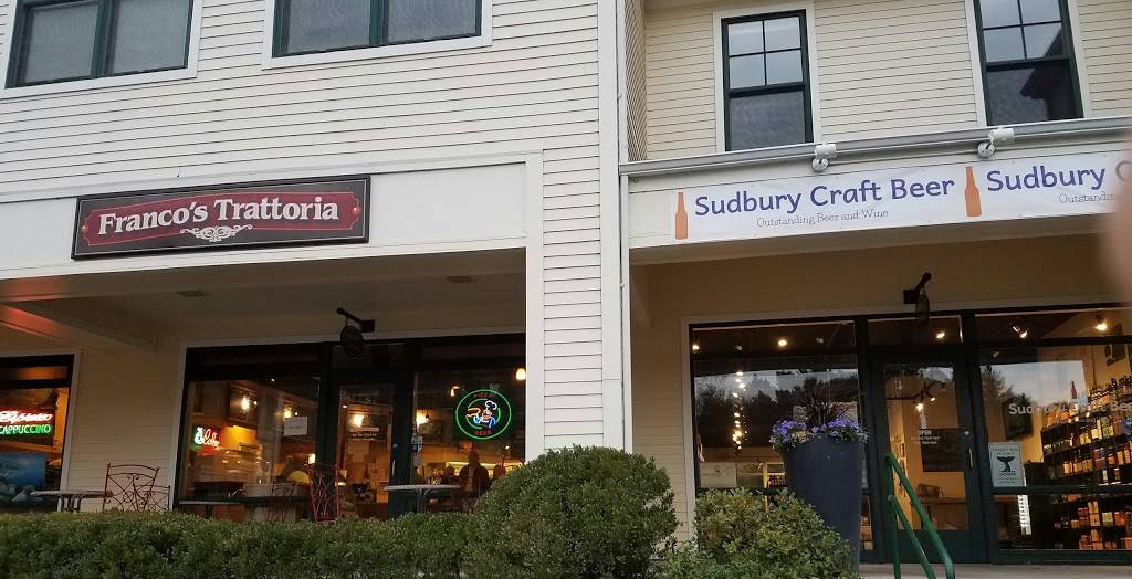 Francos Trattoria | meal takeaway | 365 Boston Post Rd., Mill Village, Sudbury, MA 01776, USA | 9784433494 OR +1 978-443-3494