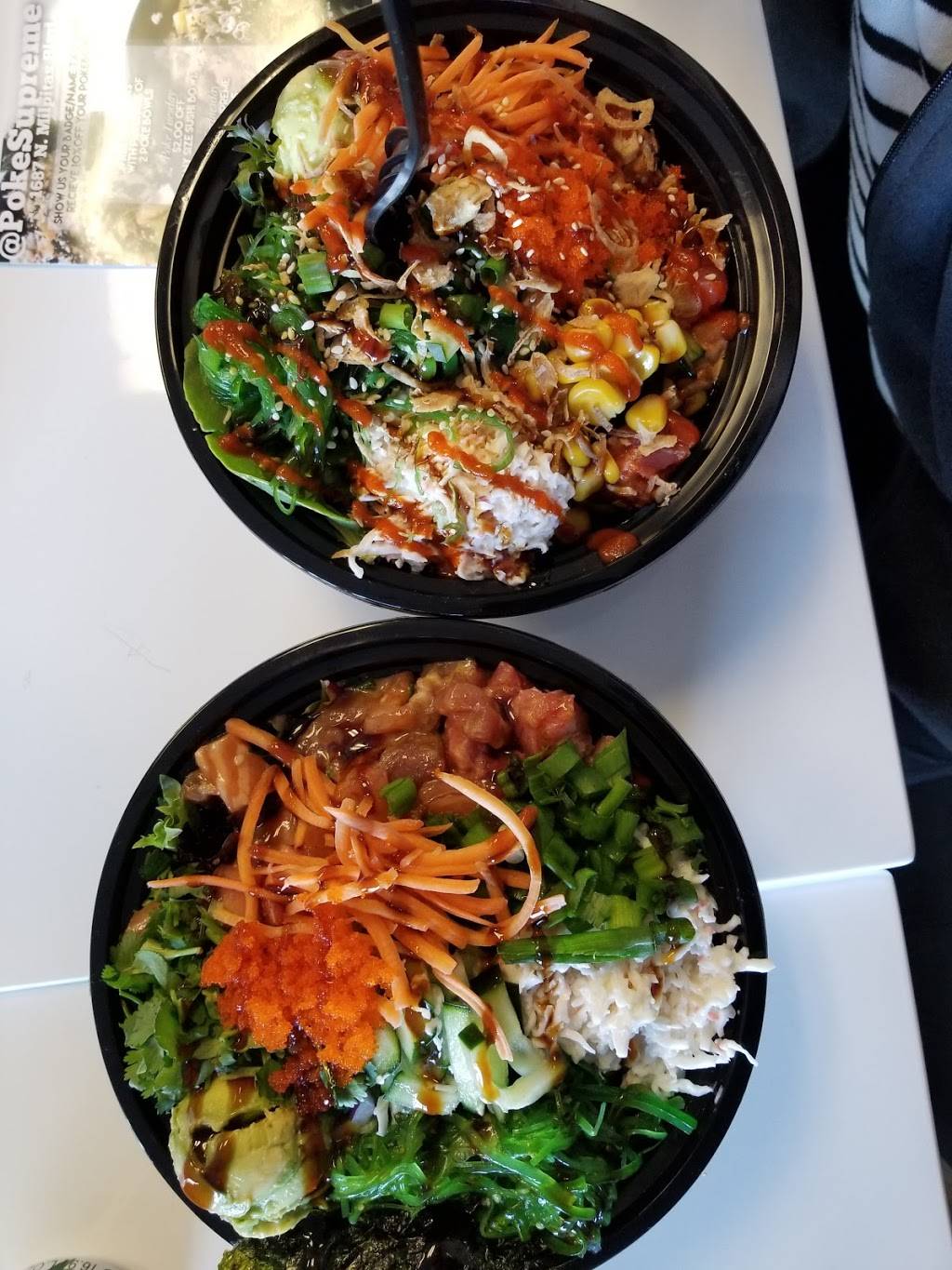 Poke Supreme Sushi Bowl (FINALLY OPEN) | cafe | 2721, 1687 N Milpitas Blvd, Milpitas, CA 95035, USA | 4087703855 OR +1 408-770-3855