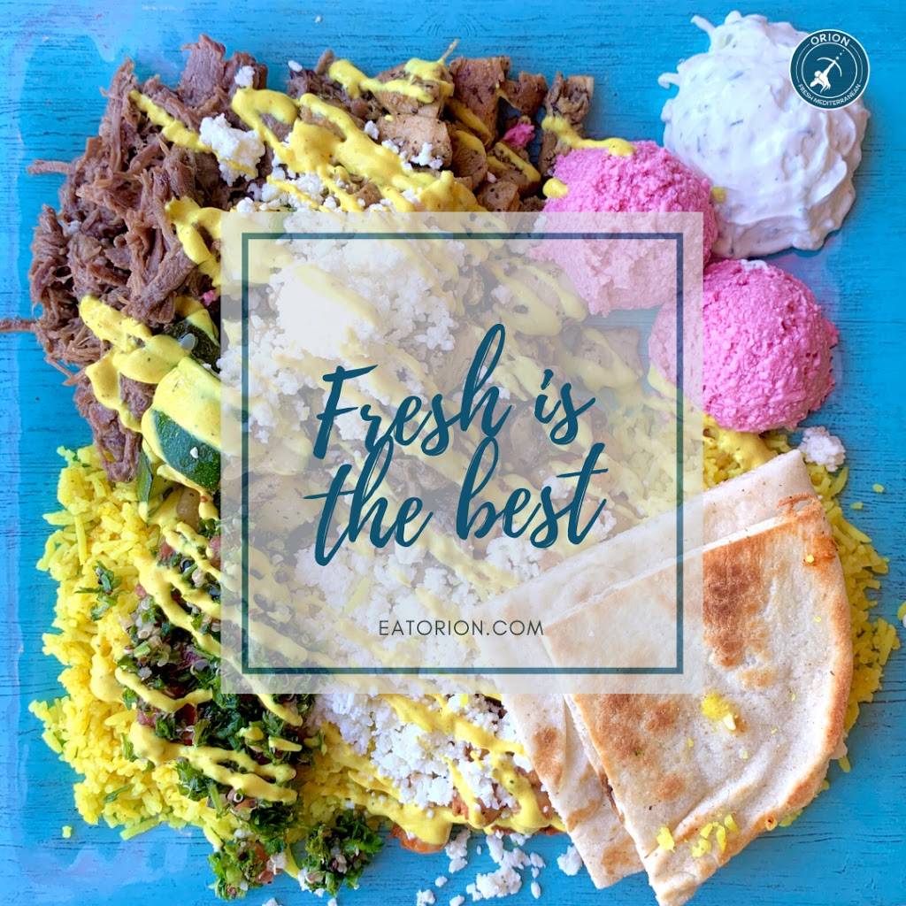 Orion Fresh Mediterranean | restaurant | 1930 NE 5th Ave, Boca Raton, FL 33431, USA | 5612458606 OR +1 561-245-8606