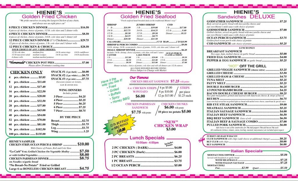Hienies McCarthys | restaurant | 9869 W 143rd St, Orland Park, IL 60462, USA | 7083490390 OR +1 708-349-0390