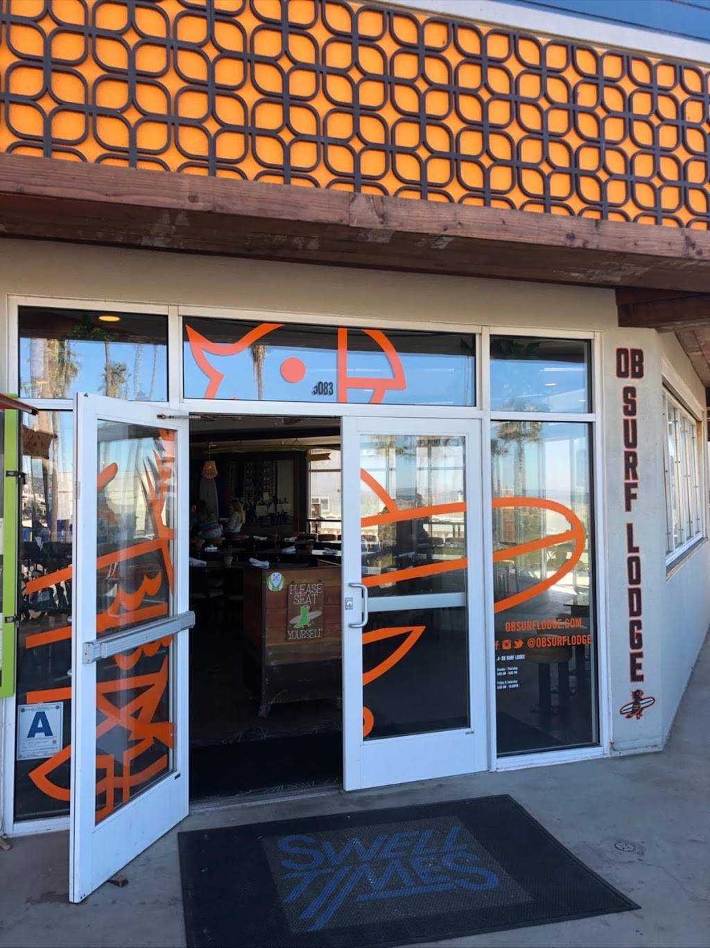 OB Surf Lodge | restaurant | 5083 Santa Monica Ave Suite 1F, San Diego, CA 92107, USA | 6199555475 OR +1 619-955-5475
