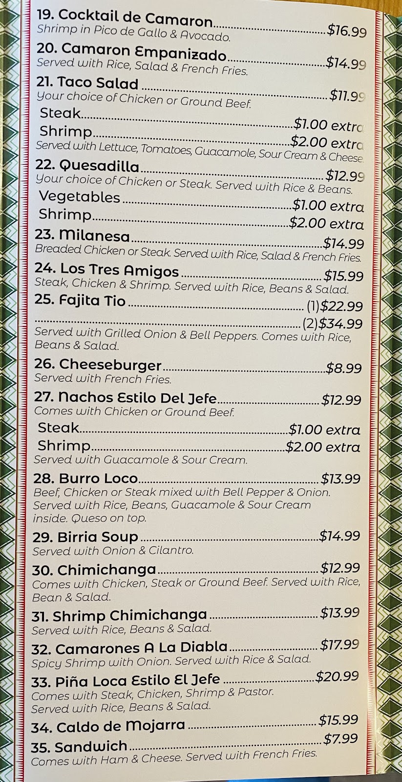 Taqueria El Jefe Y Restaurant | restaurant | 103 Basic Dr, West Monroe, LA 71292, USA | 3186544651 OR +1 318-654-4651