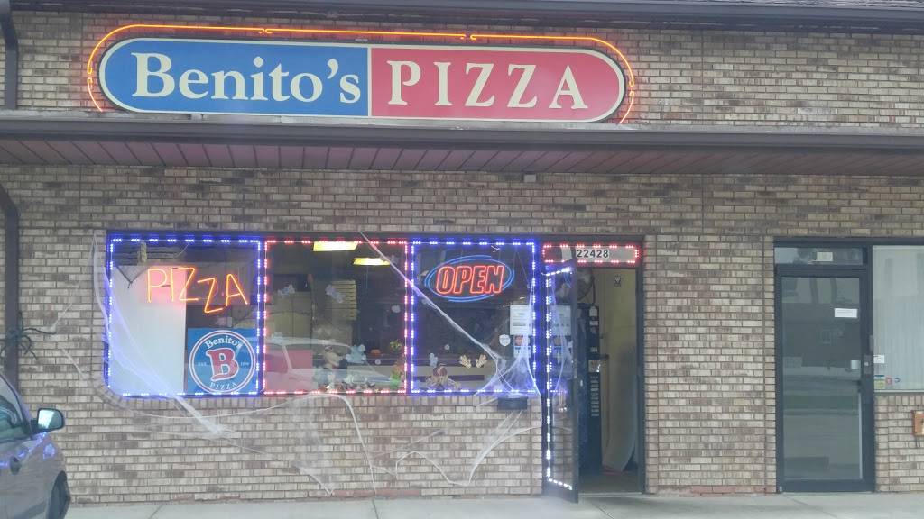 Benitos Pizza | restaurant | 22428 Huron River Dr, Rockwood, MI 48173, USA | 7343790850 OR +1 734-379-0850