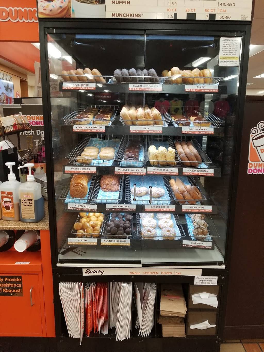 Dunkin | bakery | 9587 Charleston Hwy, St George, SC 29477, USA | 8435636306 OR +1 843-563-6306