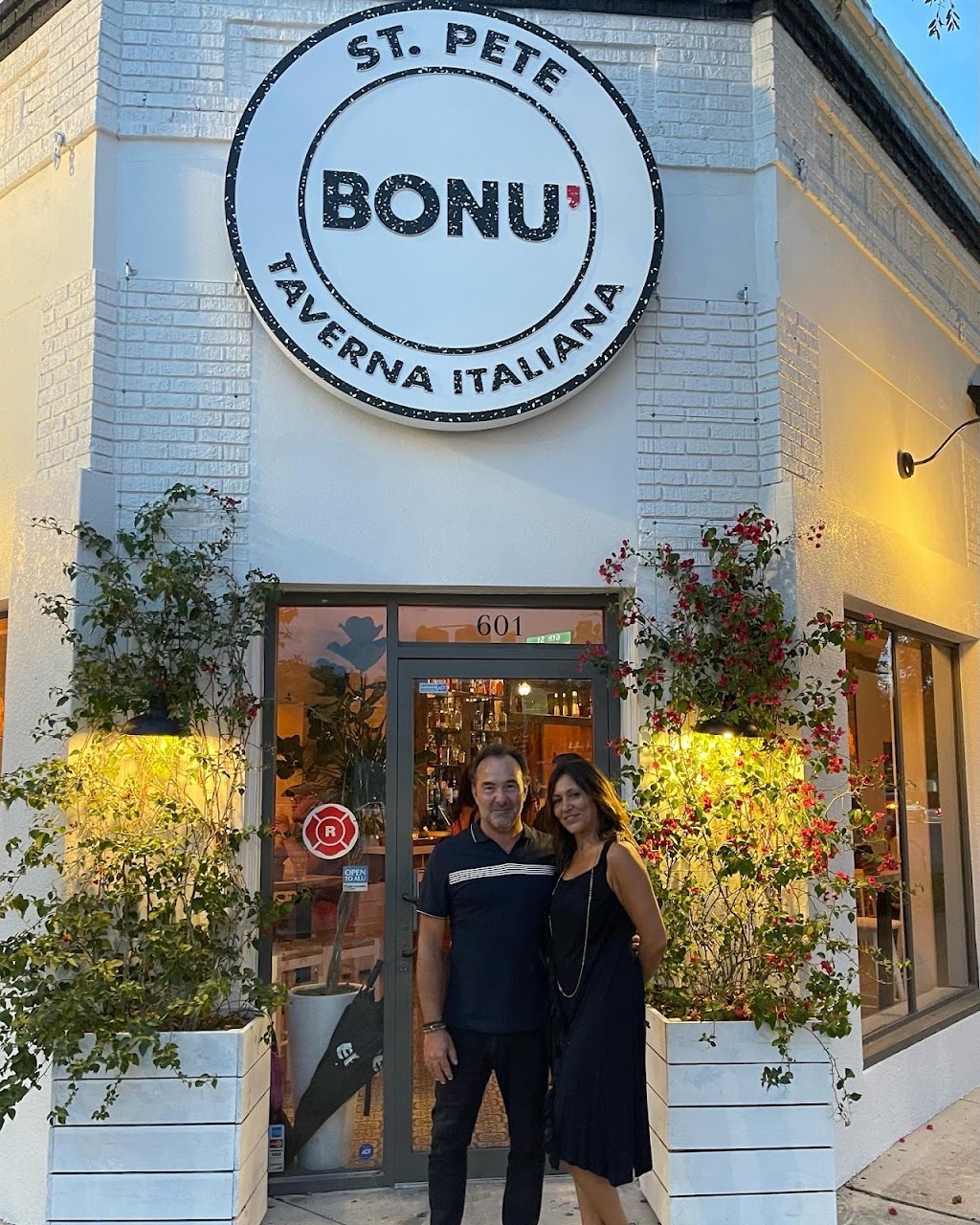 Bonu Taverna Italiana | restaurant | 601 Central Ave, St. Petersburg, FL 33701, USA | 7276234505 OR +1 727-623-4505